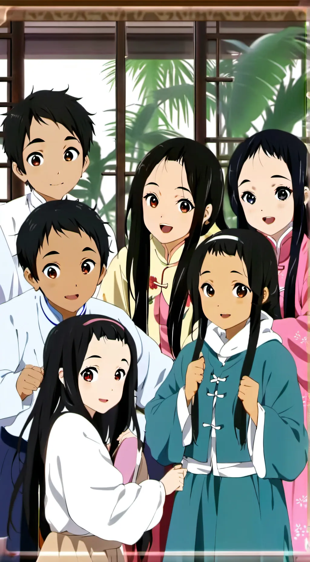 ai character: schooltrip background