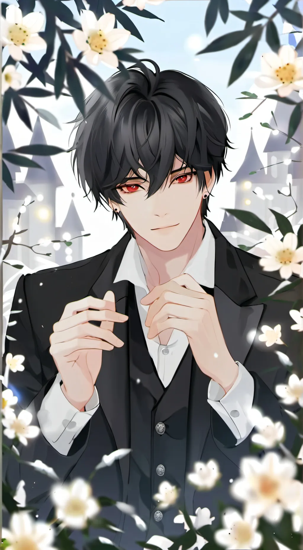 ai character: Leonardo background