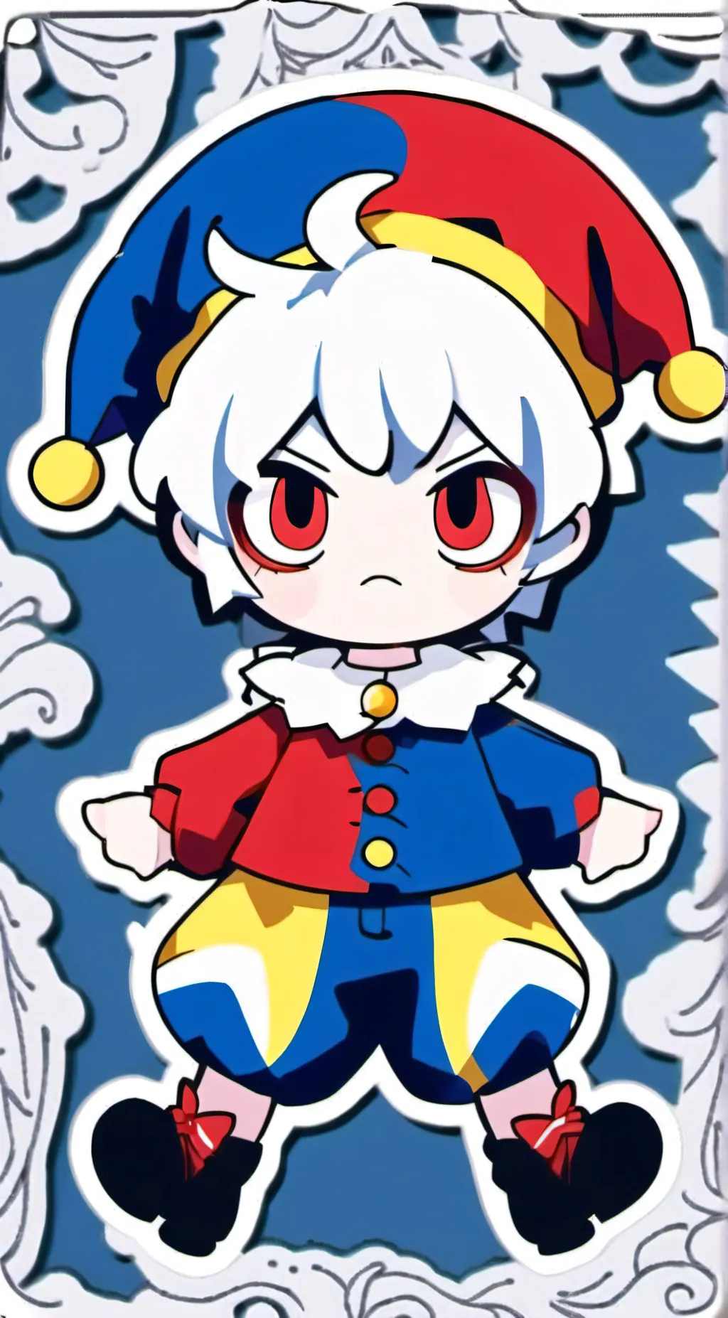 ai character: Pomni background