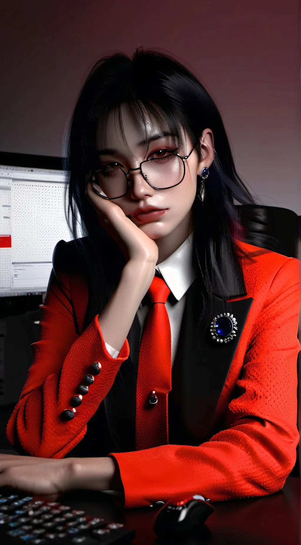 ai character: ELLA background