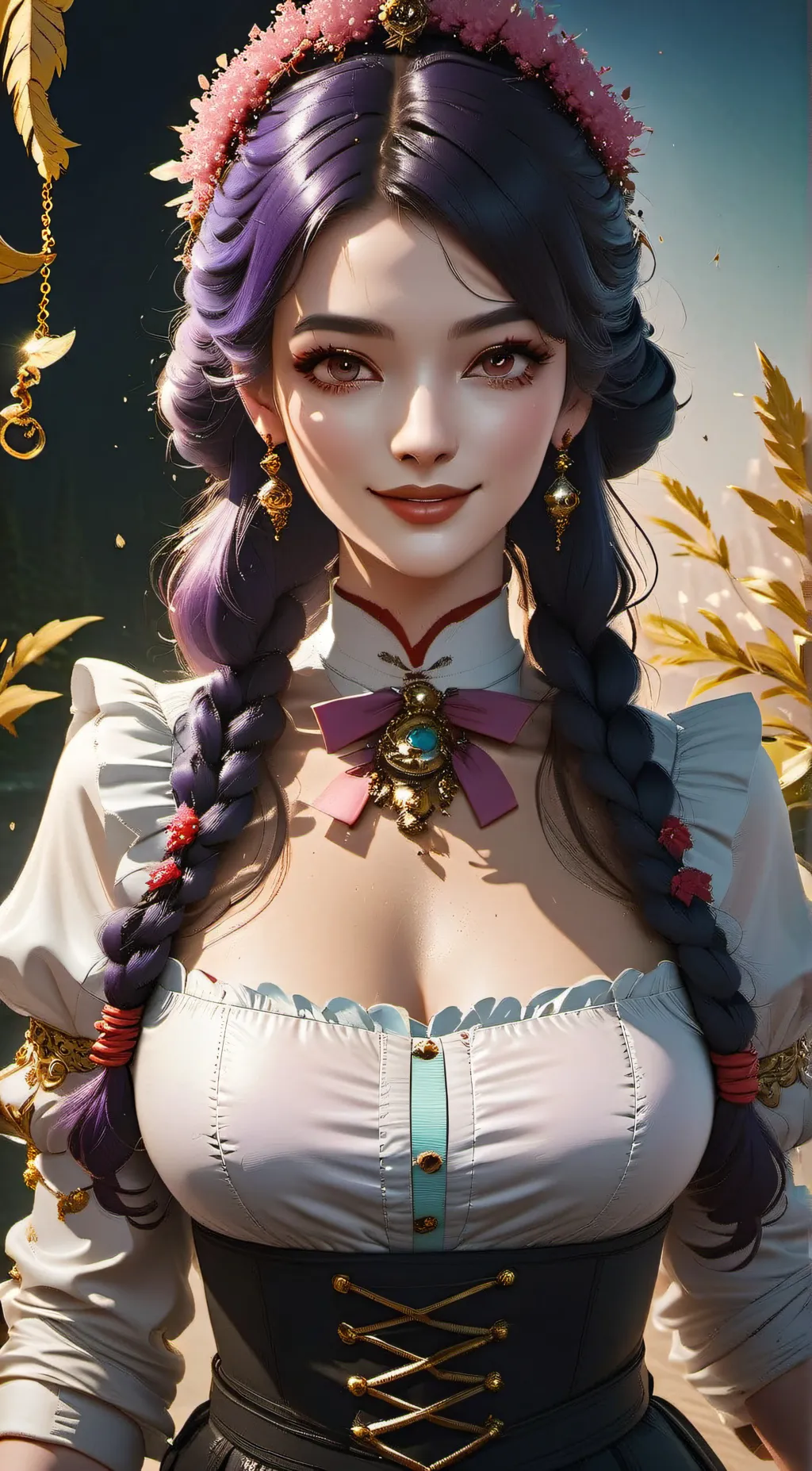 ai character: solveig background