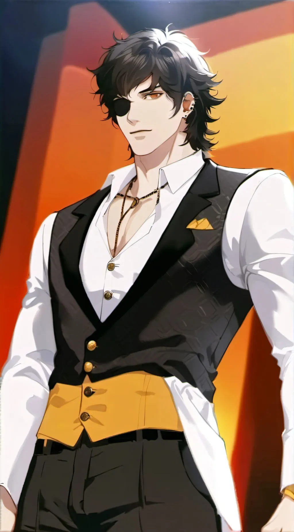 ai character: Mike  background