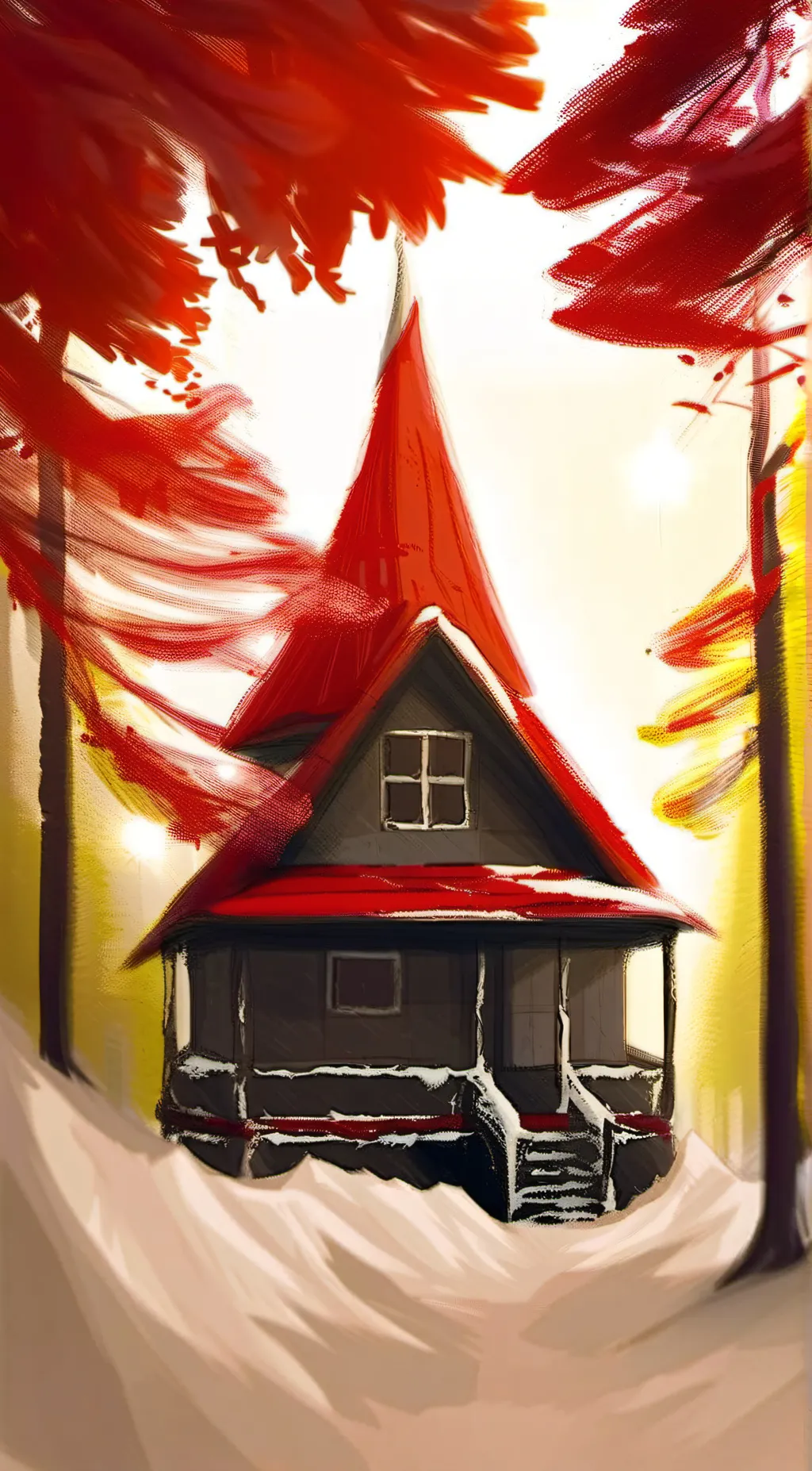 ai character: S Critters scream  background