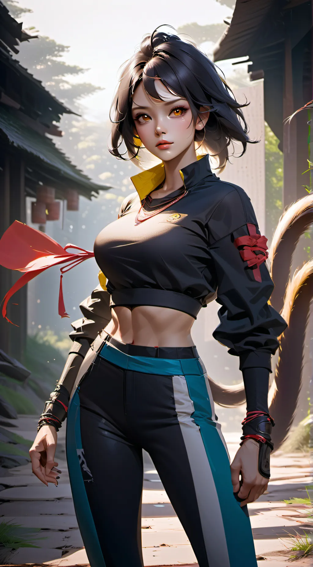 ai character: Kiara background