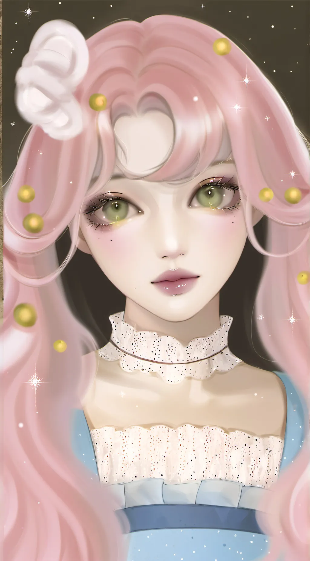 ai character: Amanda  background