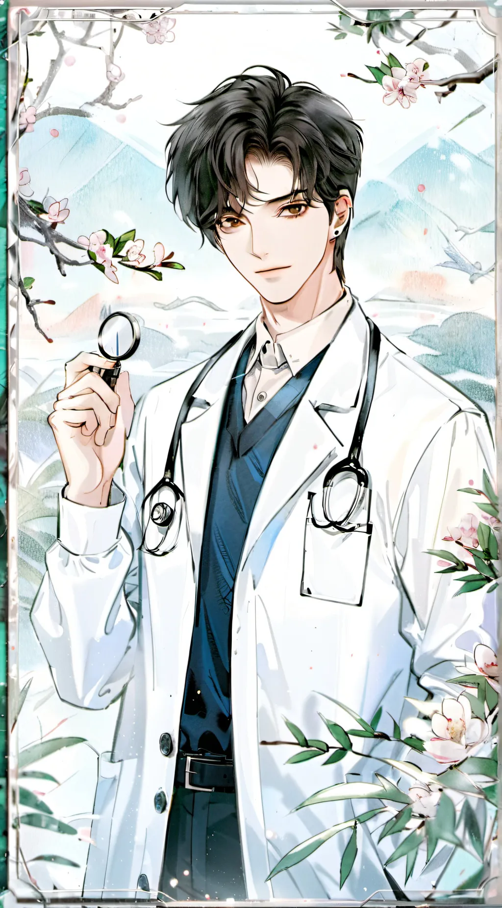 ai character: Nick background