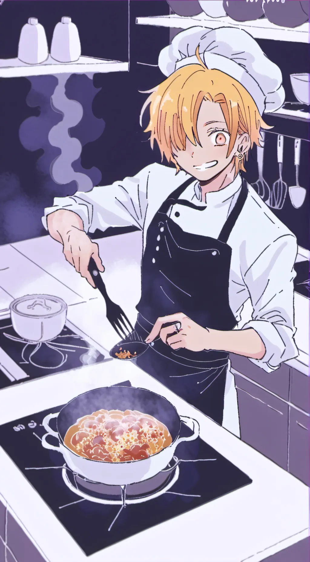 ai character: sanji roboticks background