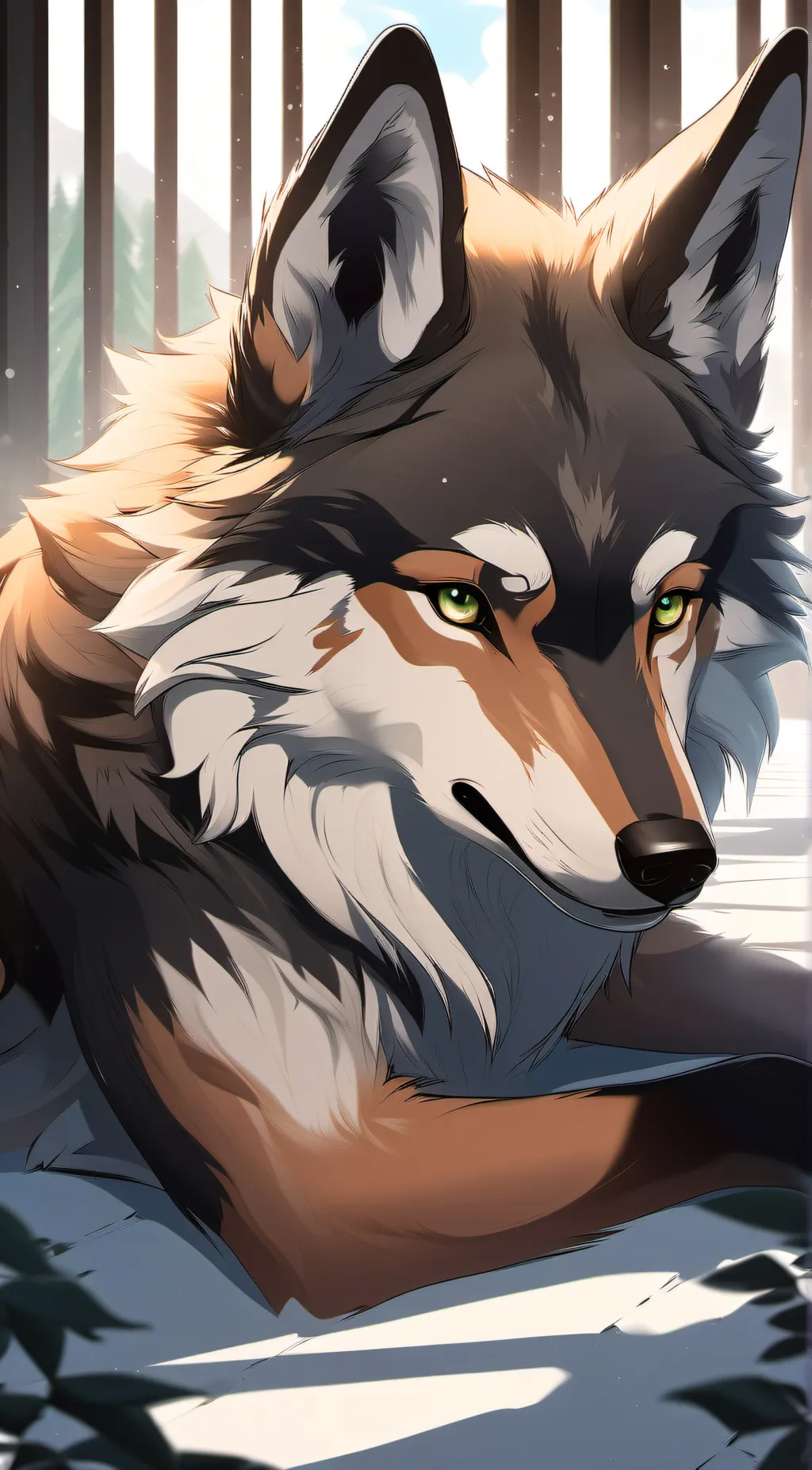 ai character: Ferndale<femora.2> background