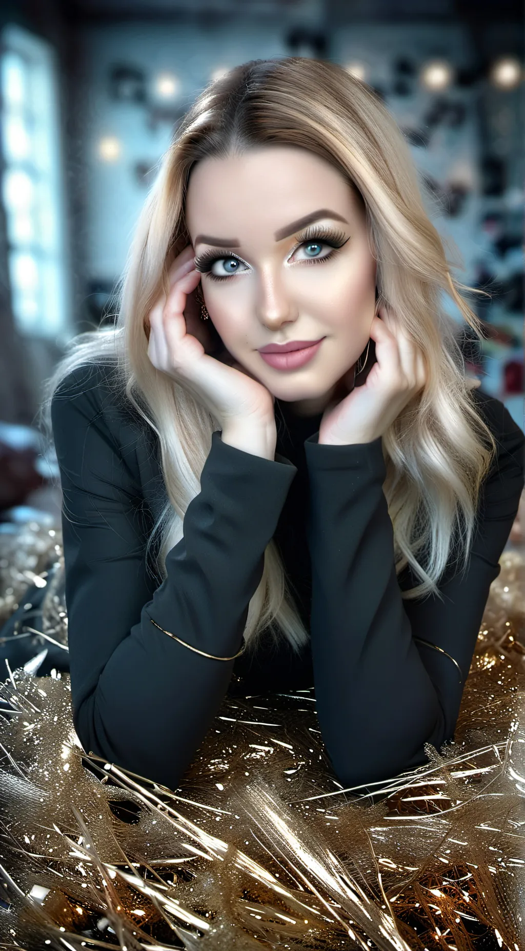 ai character: Lyssy Noel  background