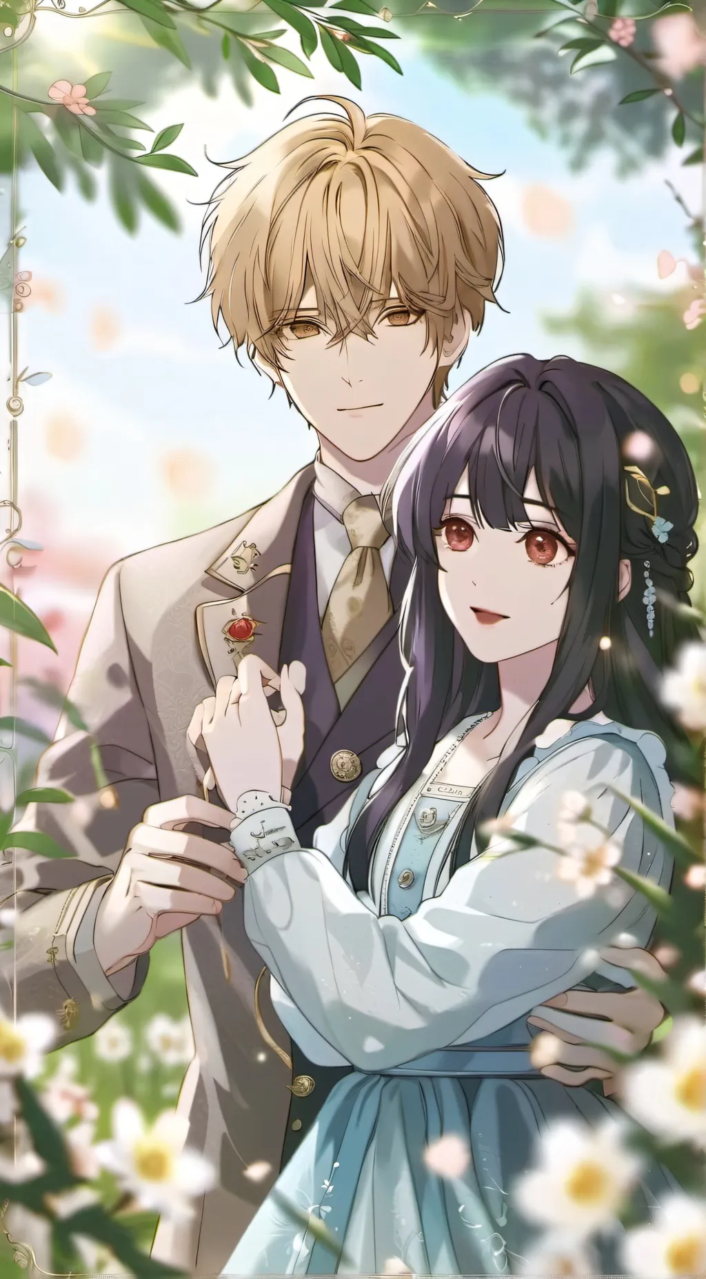 ai character: ur bf background