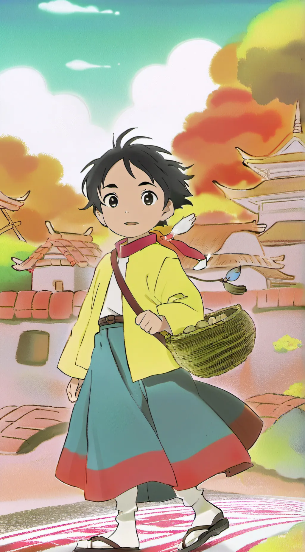 ai character: Encanto (diffrent) background