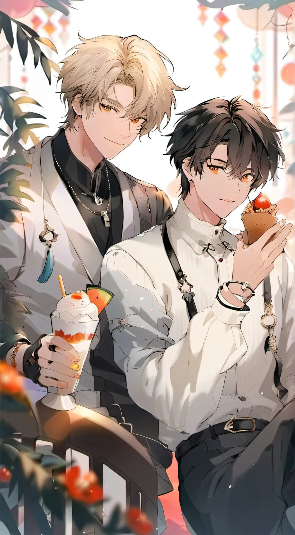 ai character: ~james & mike~ background