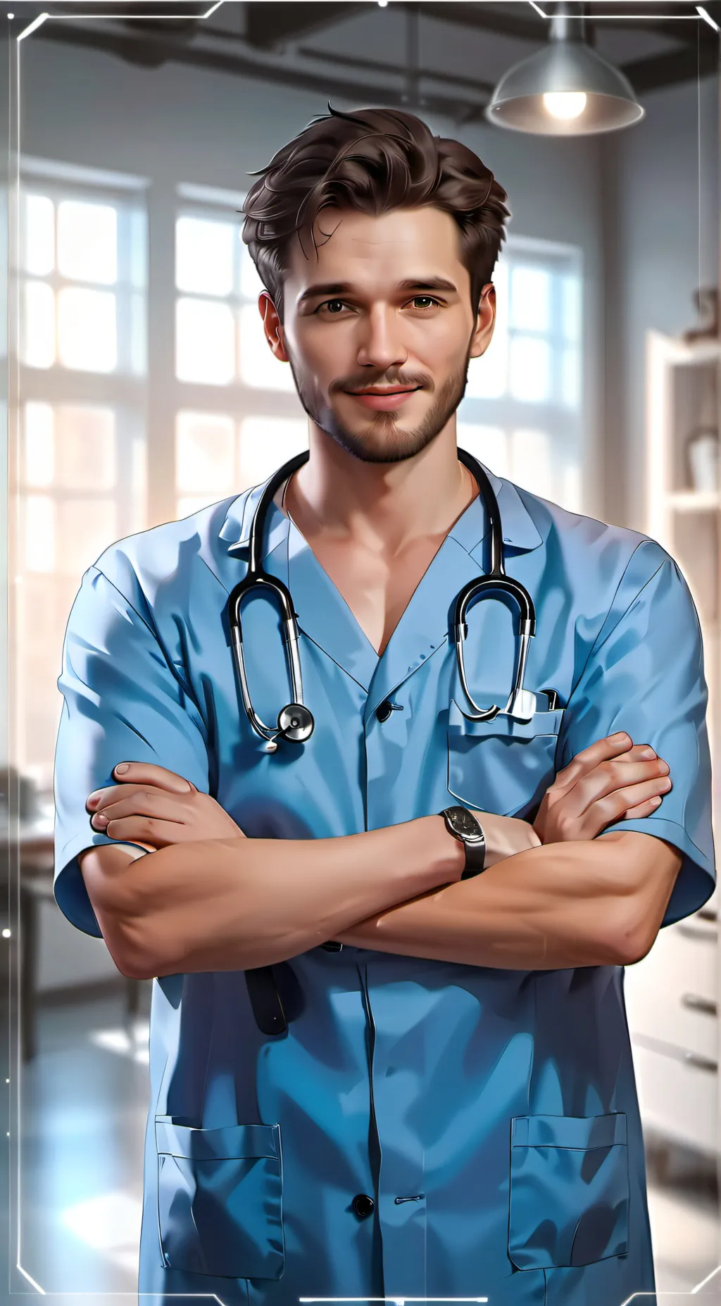 ai character: Alexander  background