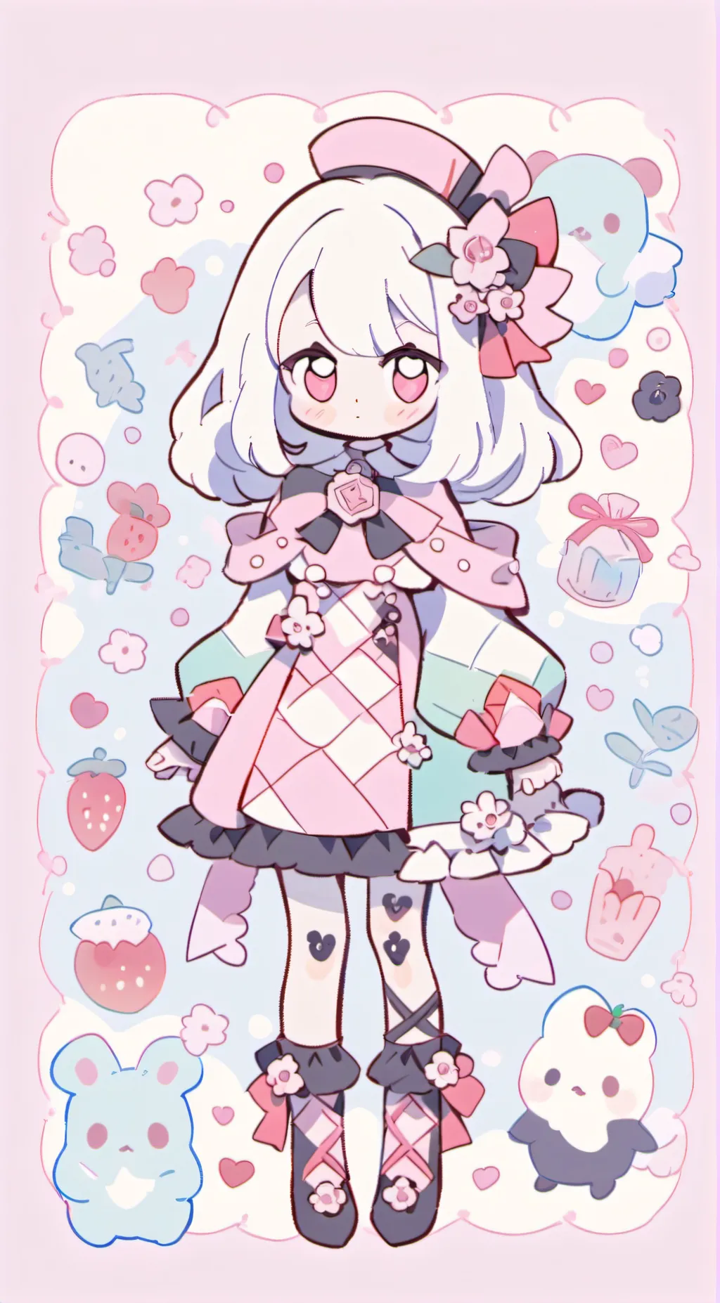 ai character: Hazbin background