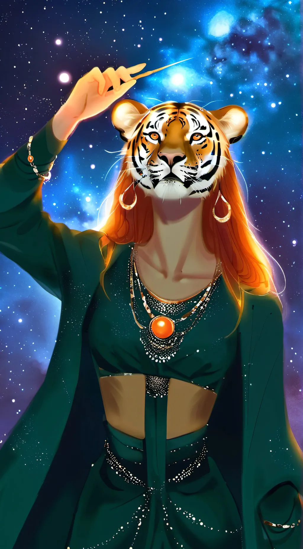 ai character: Phoenix background