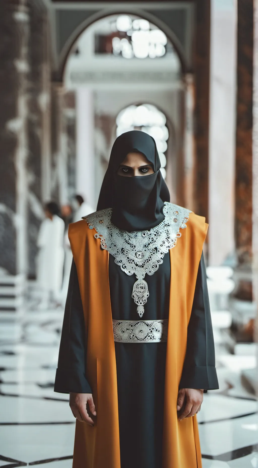 ai character: Jennifer  background