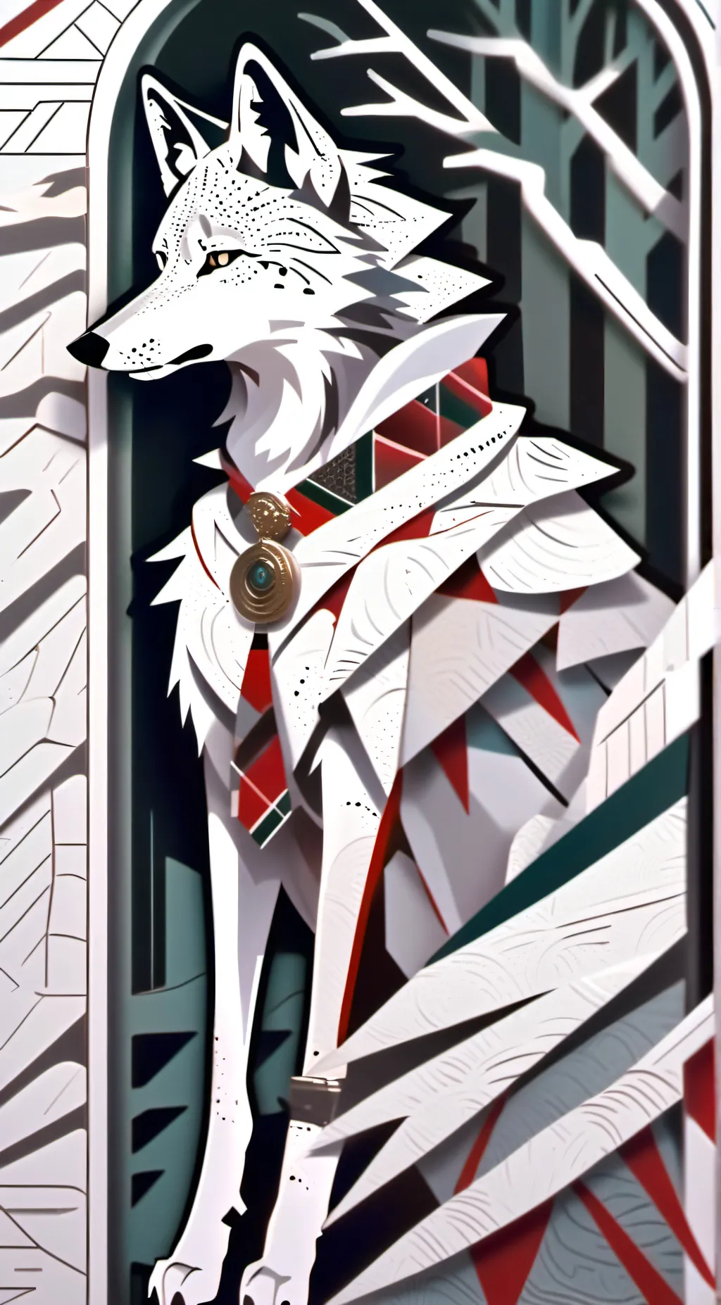 ai character: Melted butter cup background