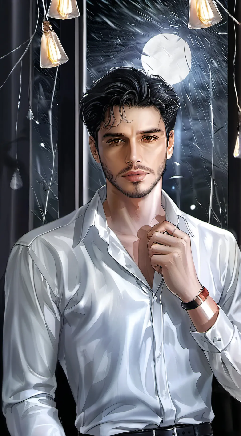 ai character: zyne background