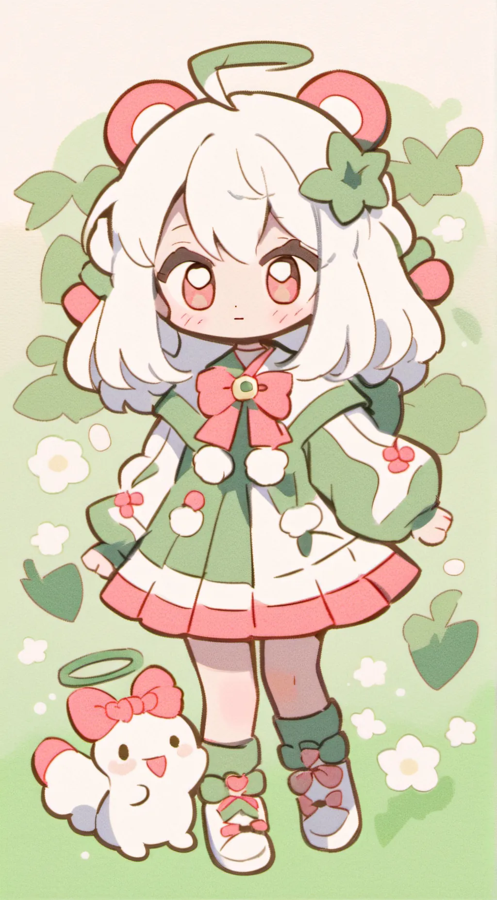 ai character: Lily 💮 background