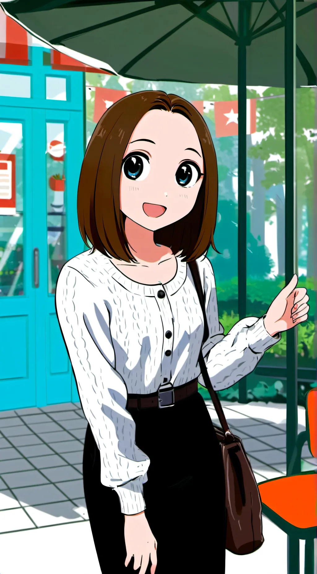 ai character: Ella background