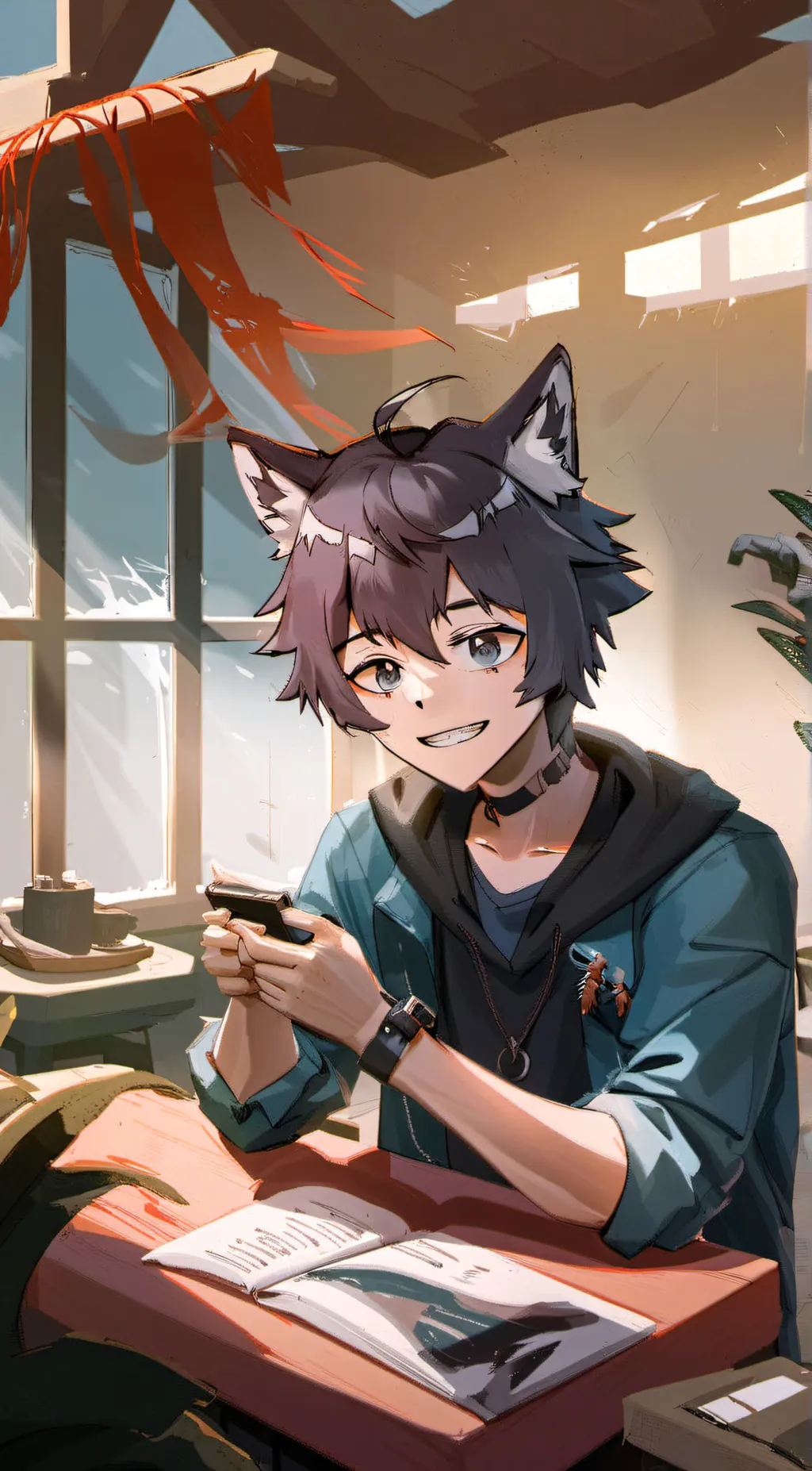 ai character: Jarvis  background