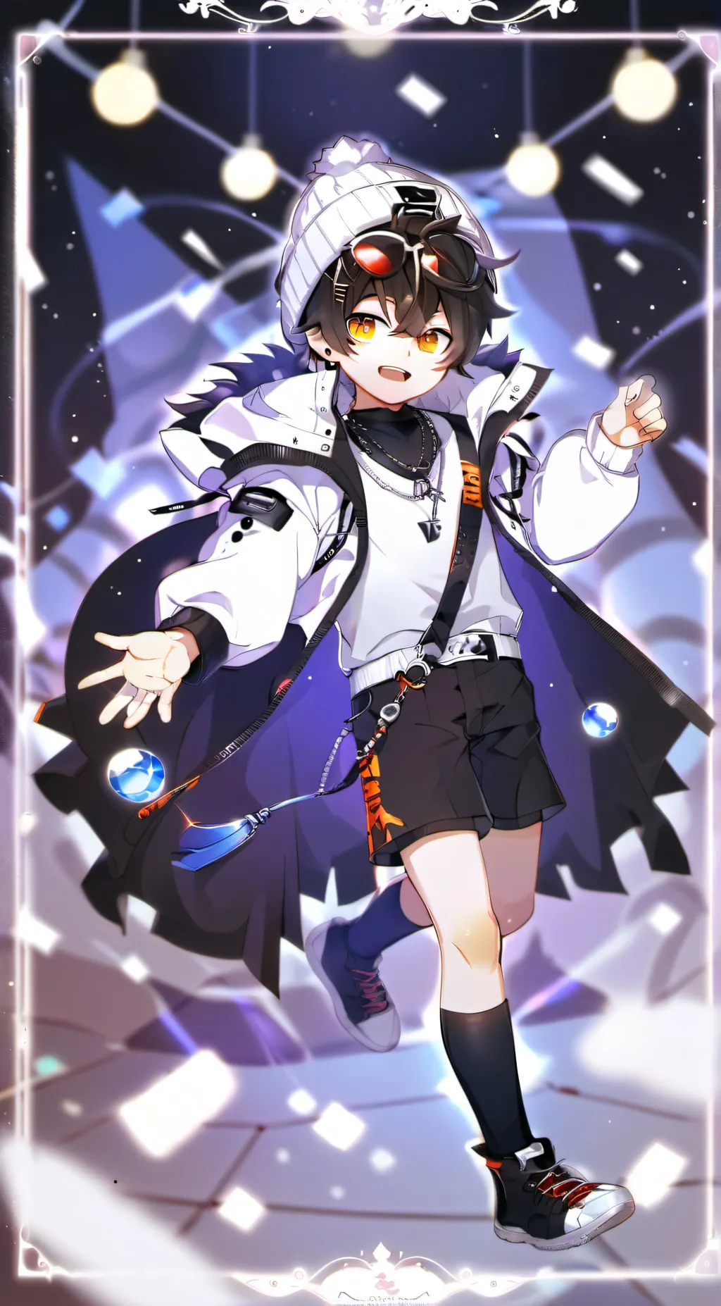 ai character: Oliver background