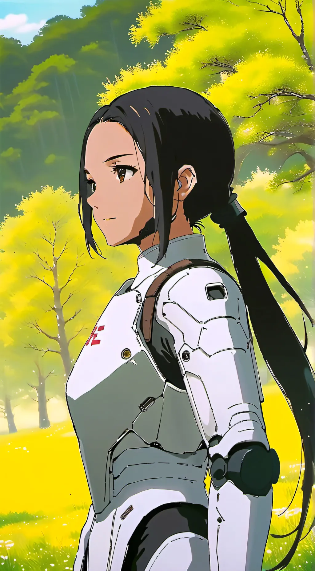 ai character: Ariana background