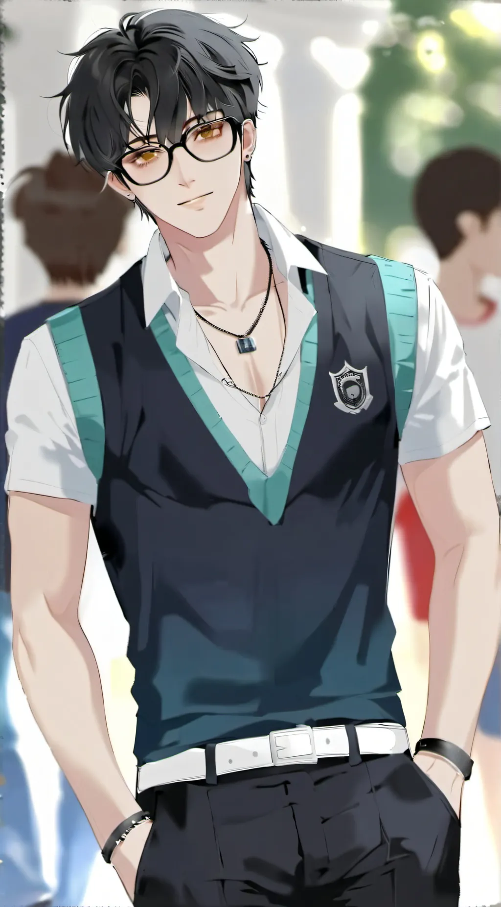 ai character: Andrew background