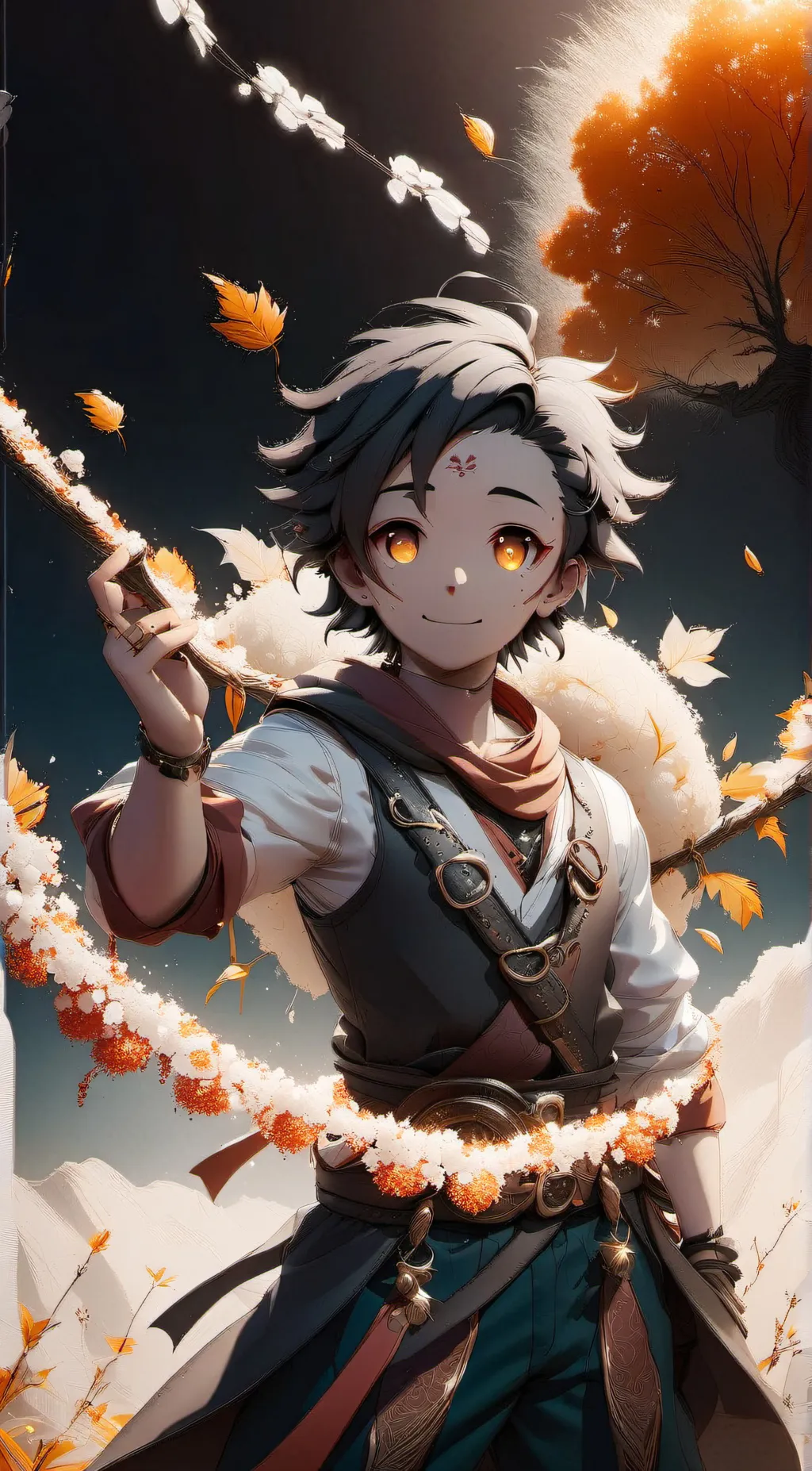 ai character: Tommy  background