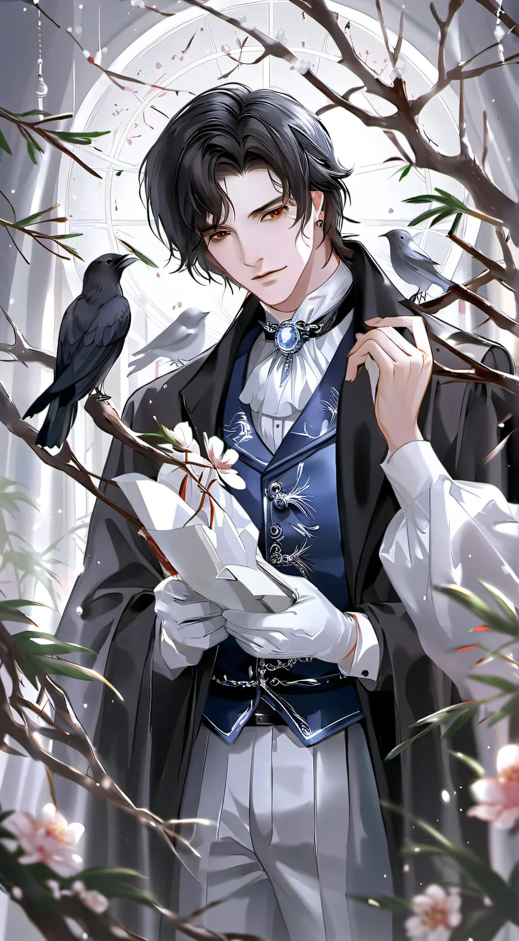 ai character: Elliot Crow background