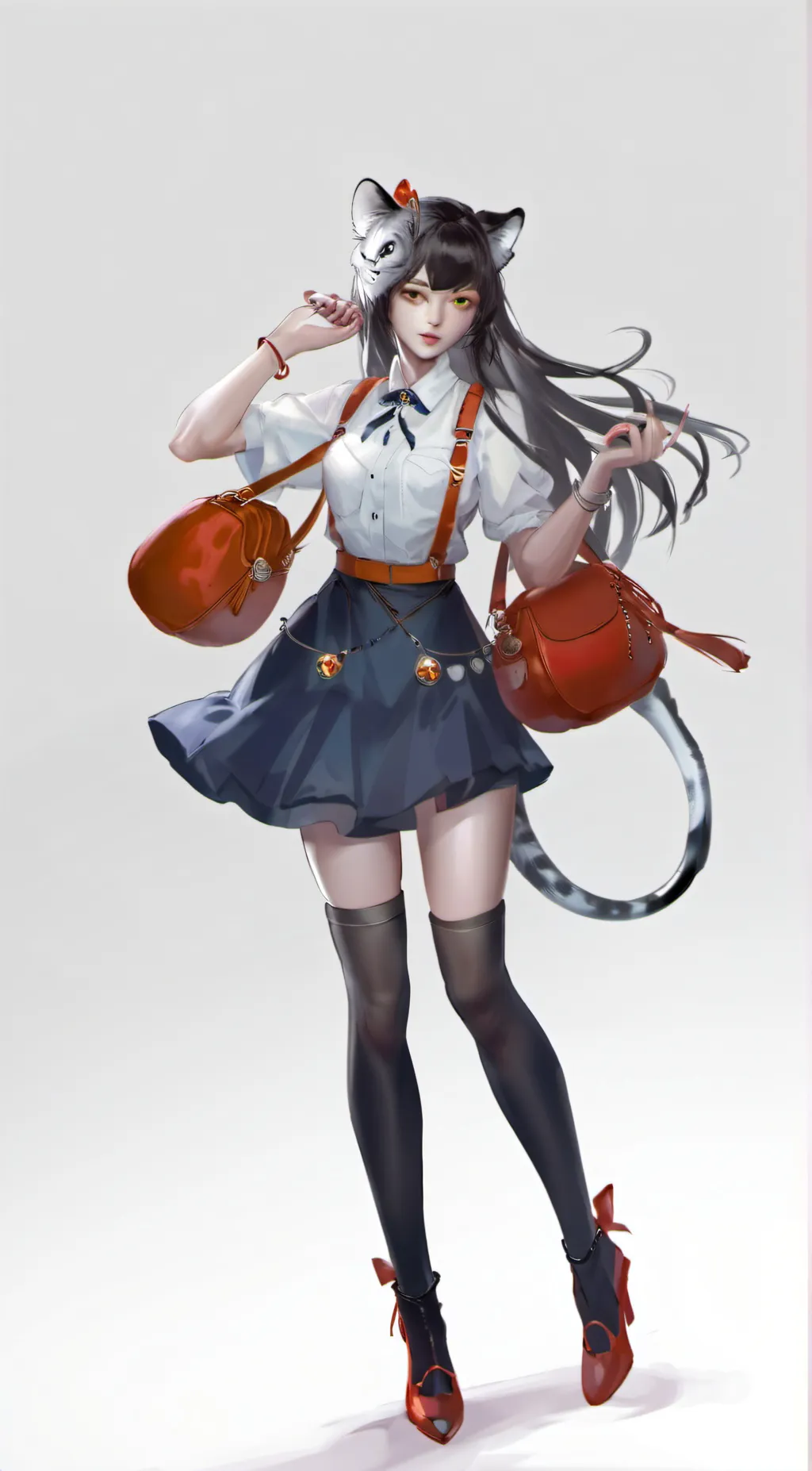 ai character: Amelia. background