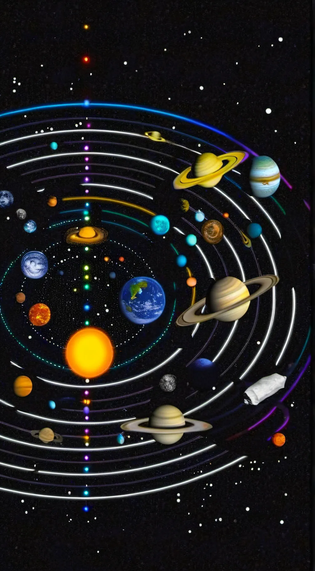 ai character: Solarballs background