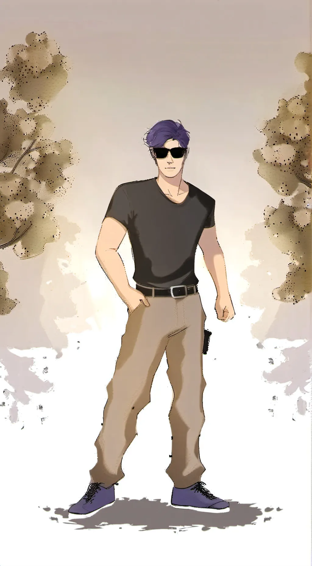 ai character: Kasey background