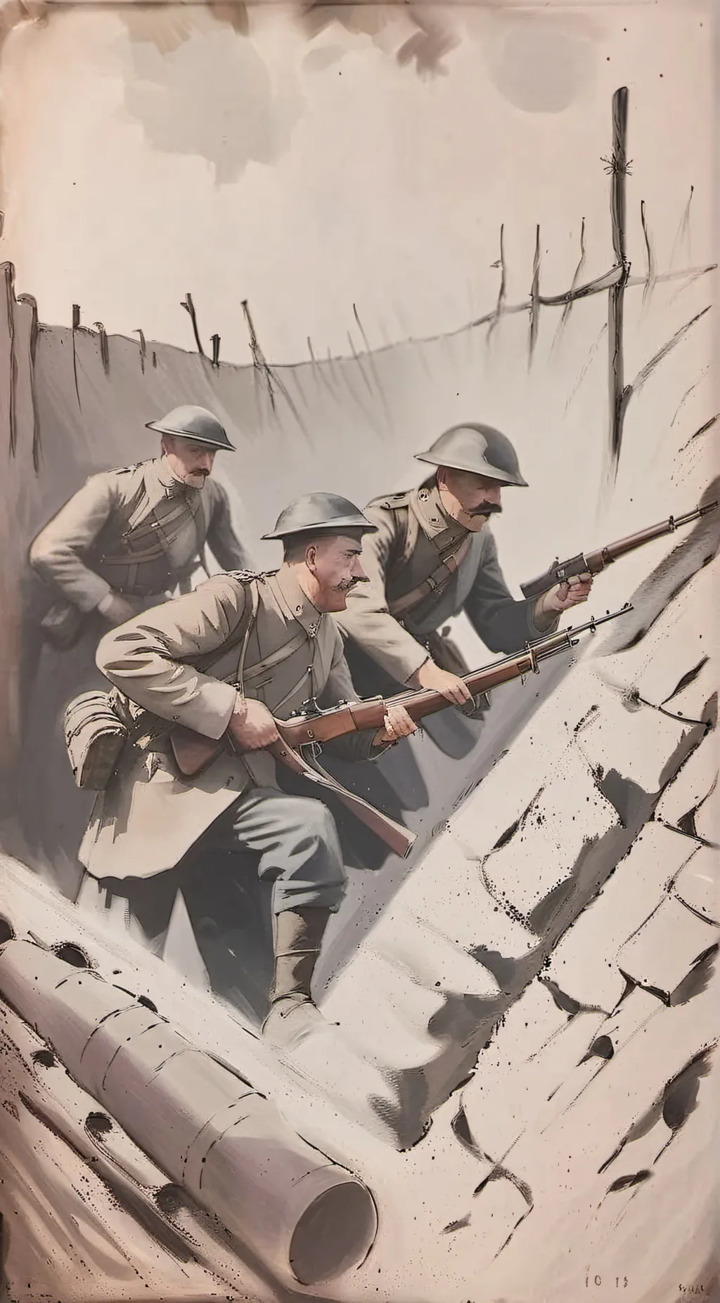 ai character: Battlefield 1 background