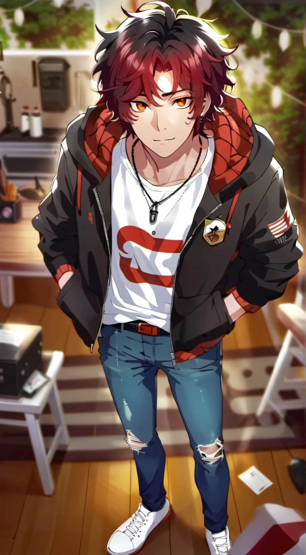 ai character: Kai background