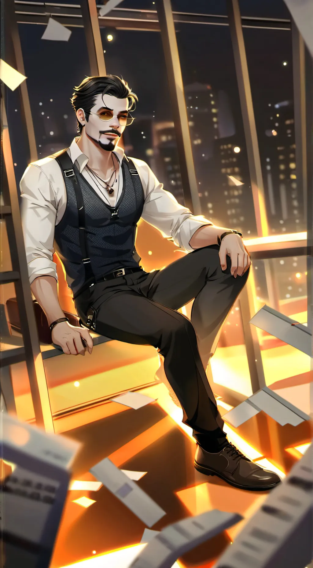 ai character: jeef background