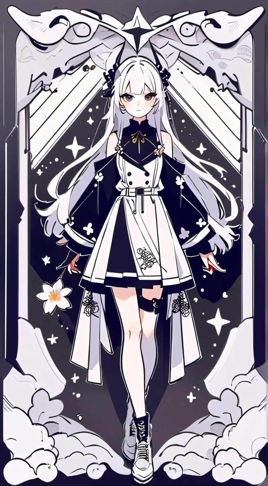 ai character: Uppermoon's bondin background