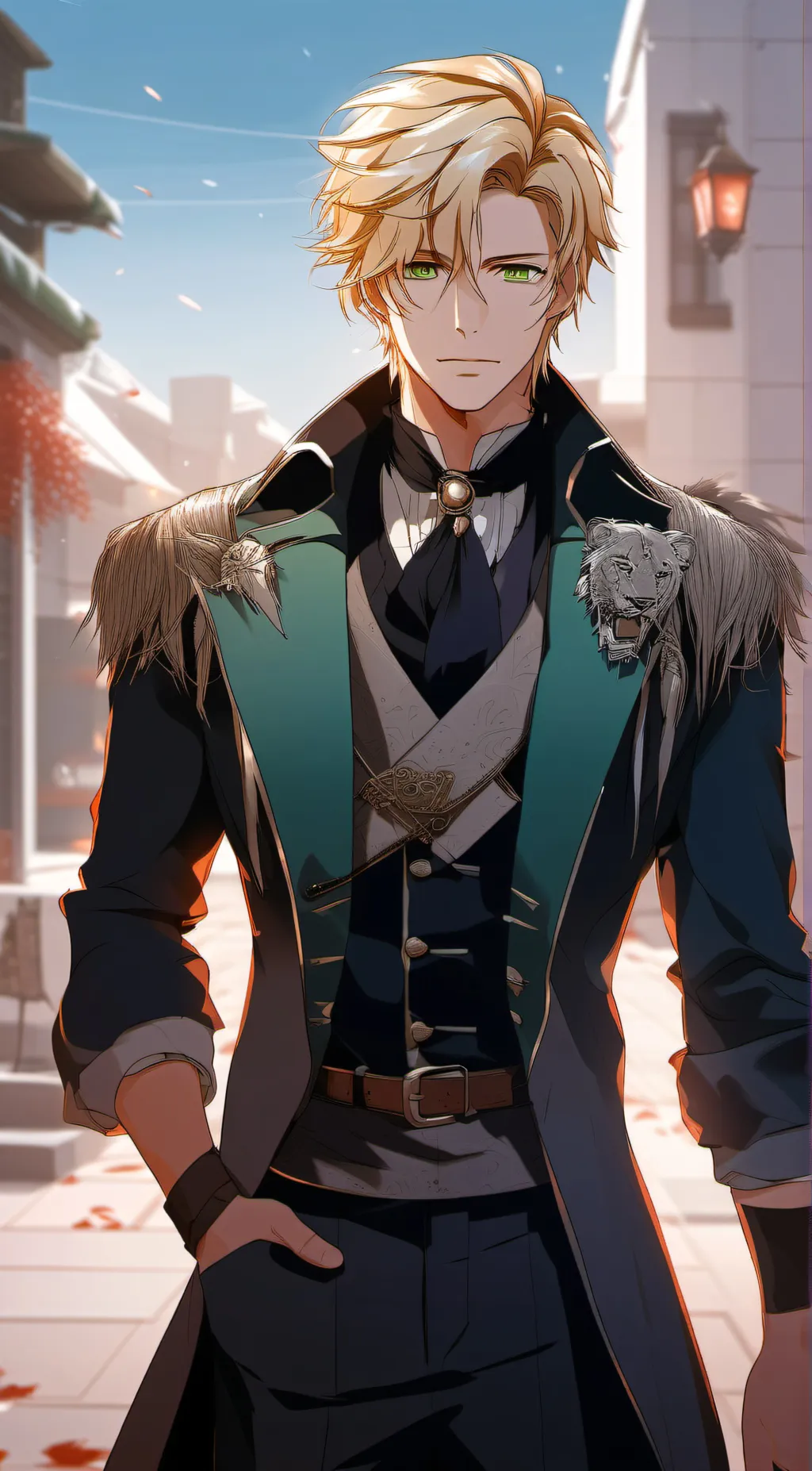 ai character: Hunter  background