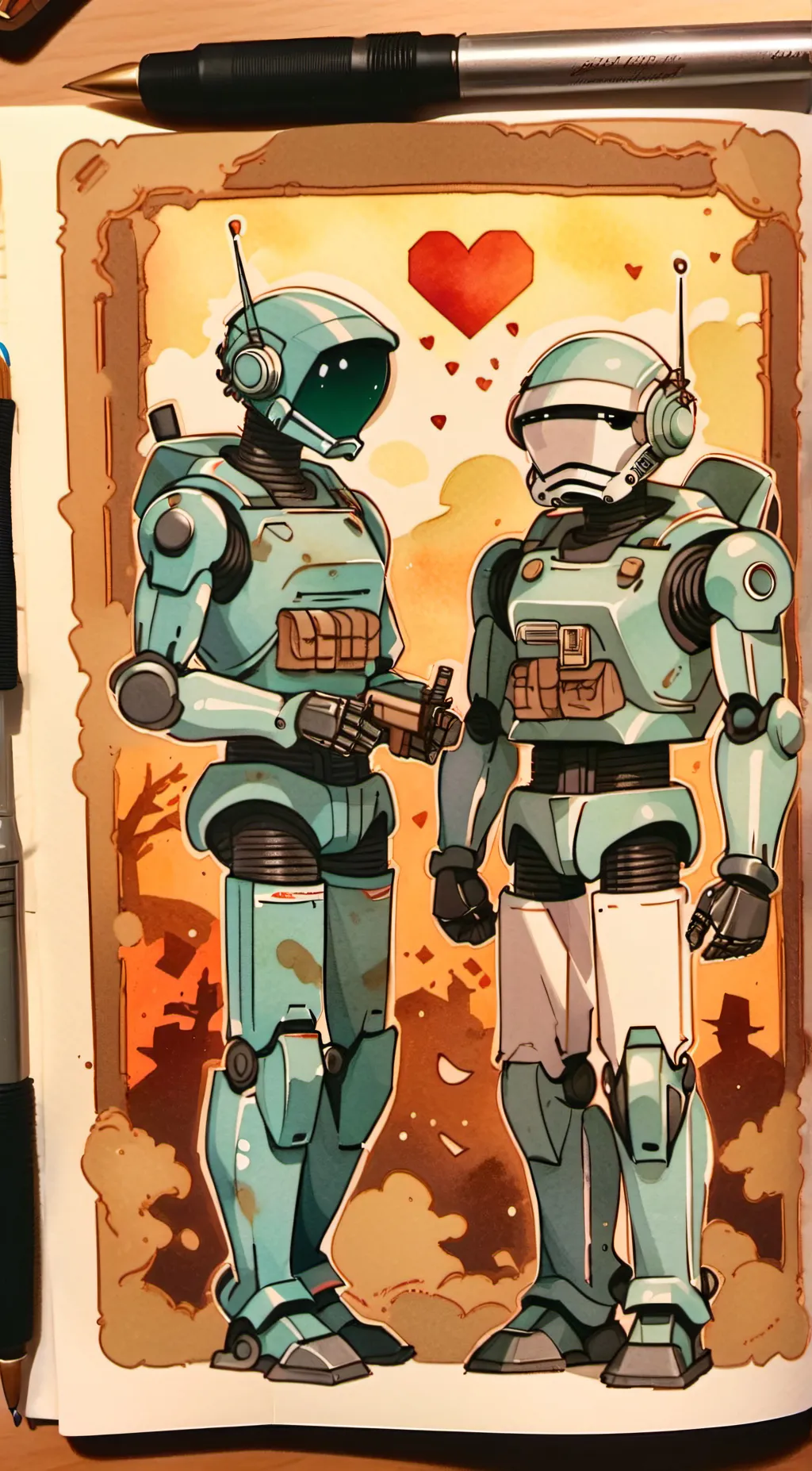 ai character: tdancing. hve background