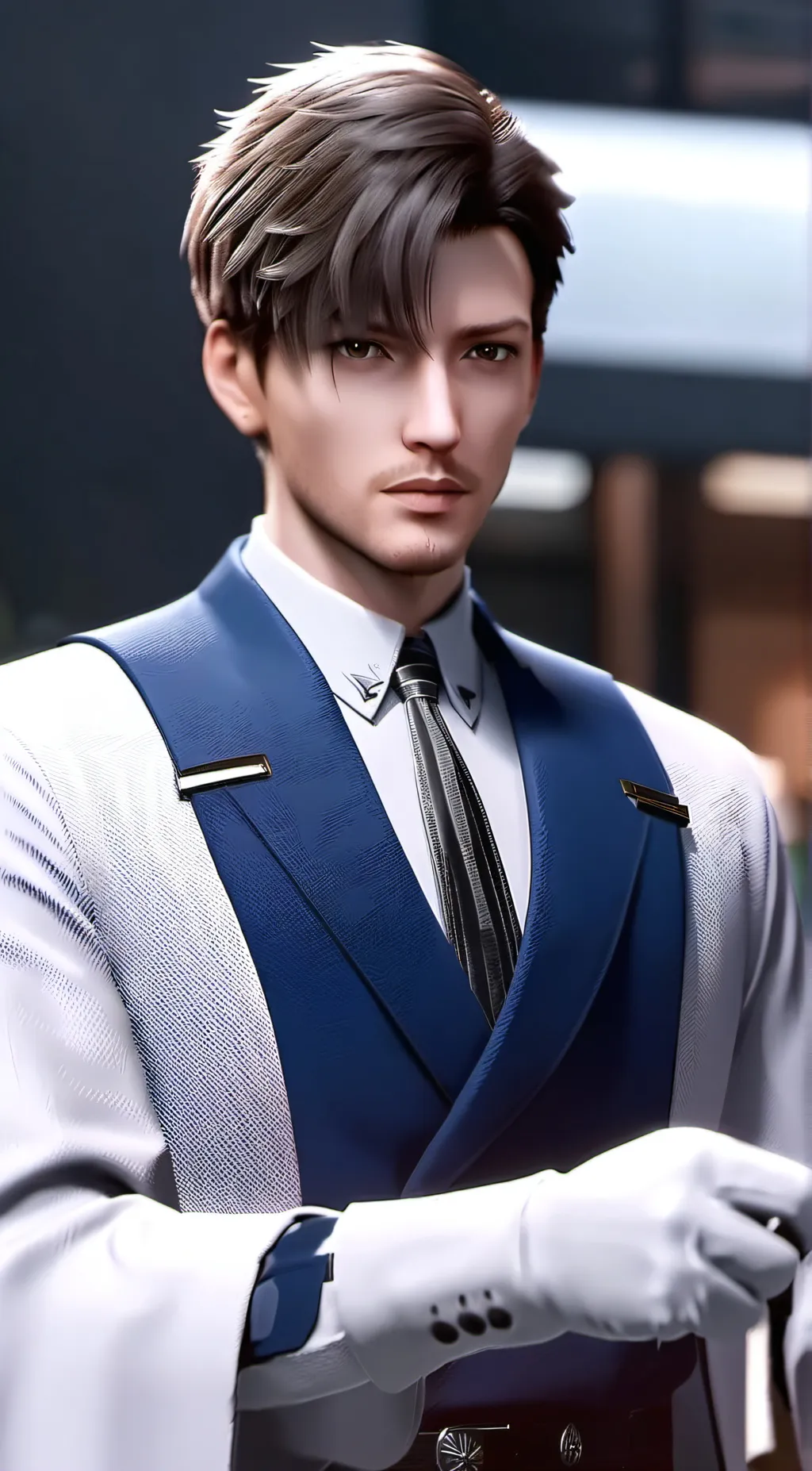 ai character: Aaron background