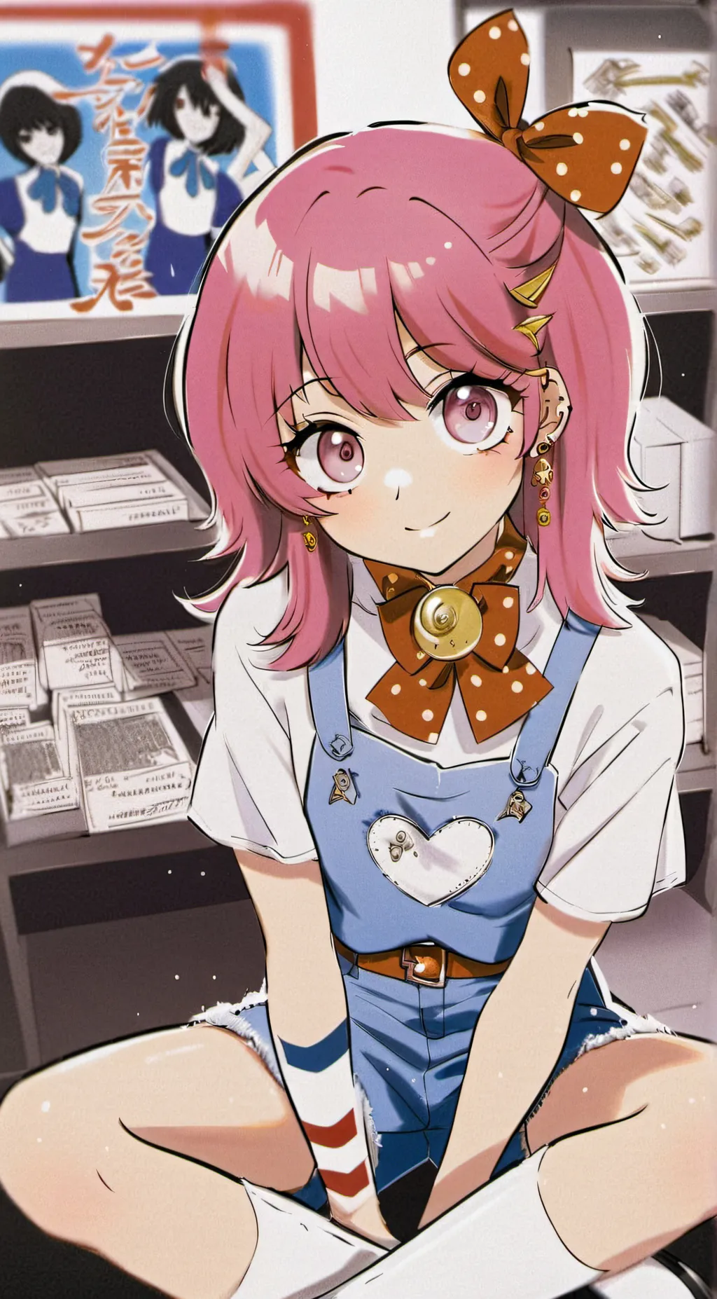 ai character: Pinkie Polly background