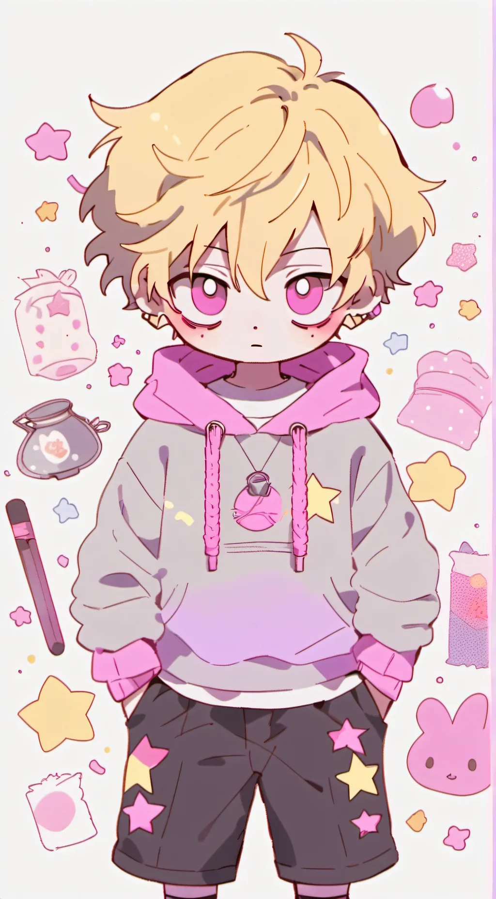 ai character: KADEN background