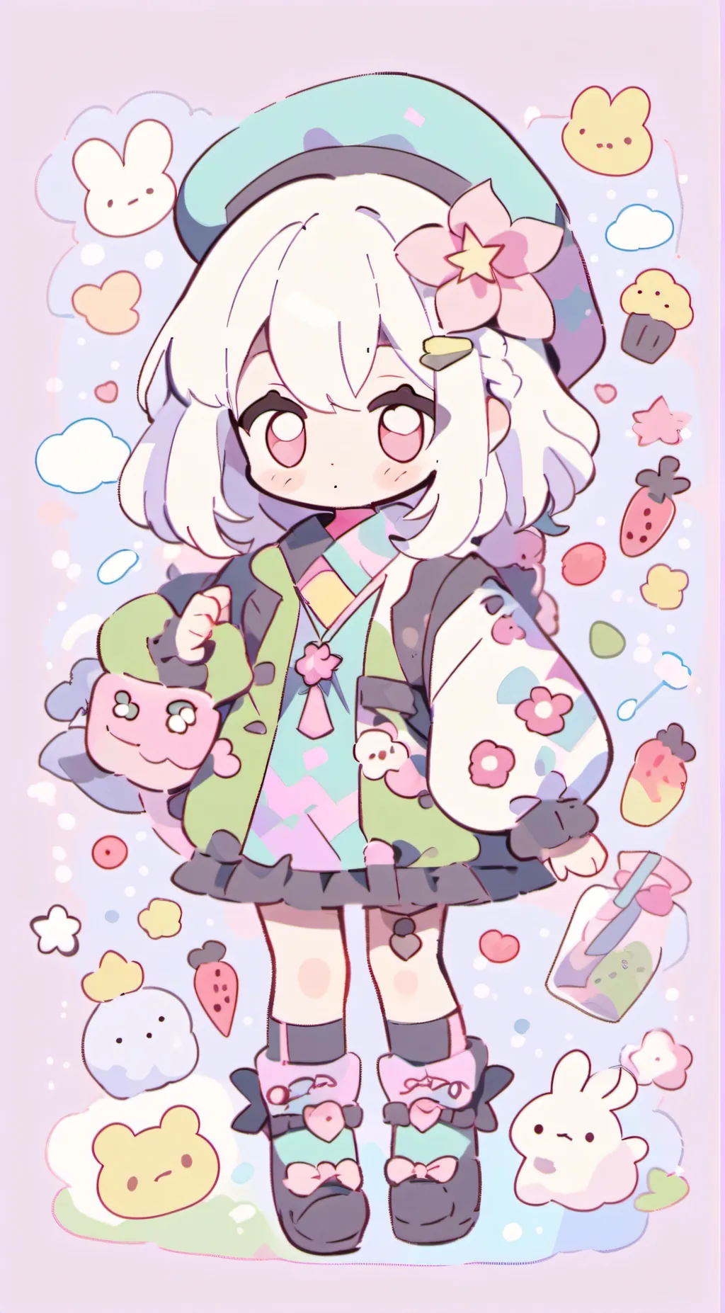 ai character: Izumi background