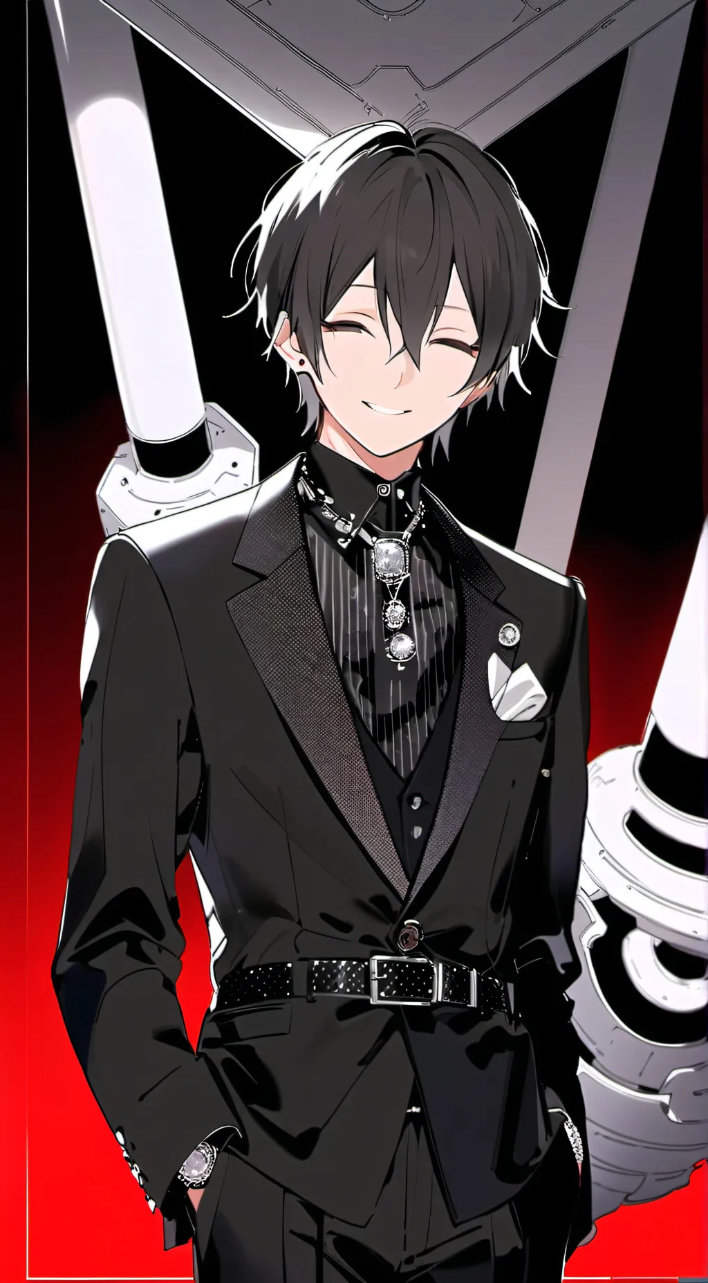 ai character: baeko  background