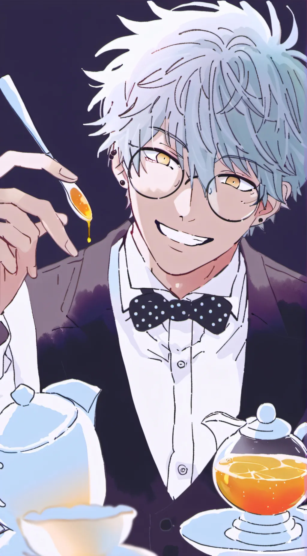 ai character: Max background