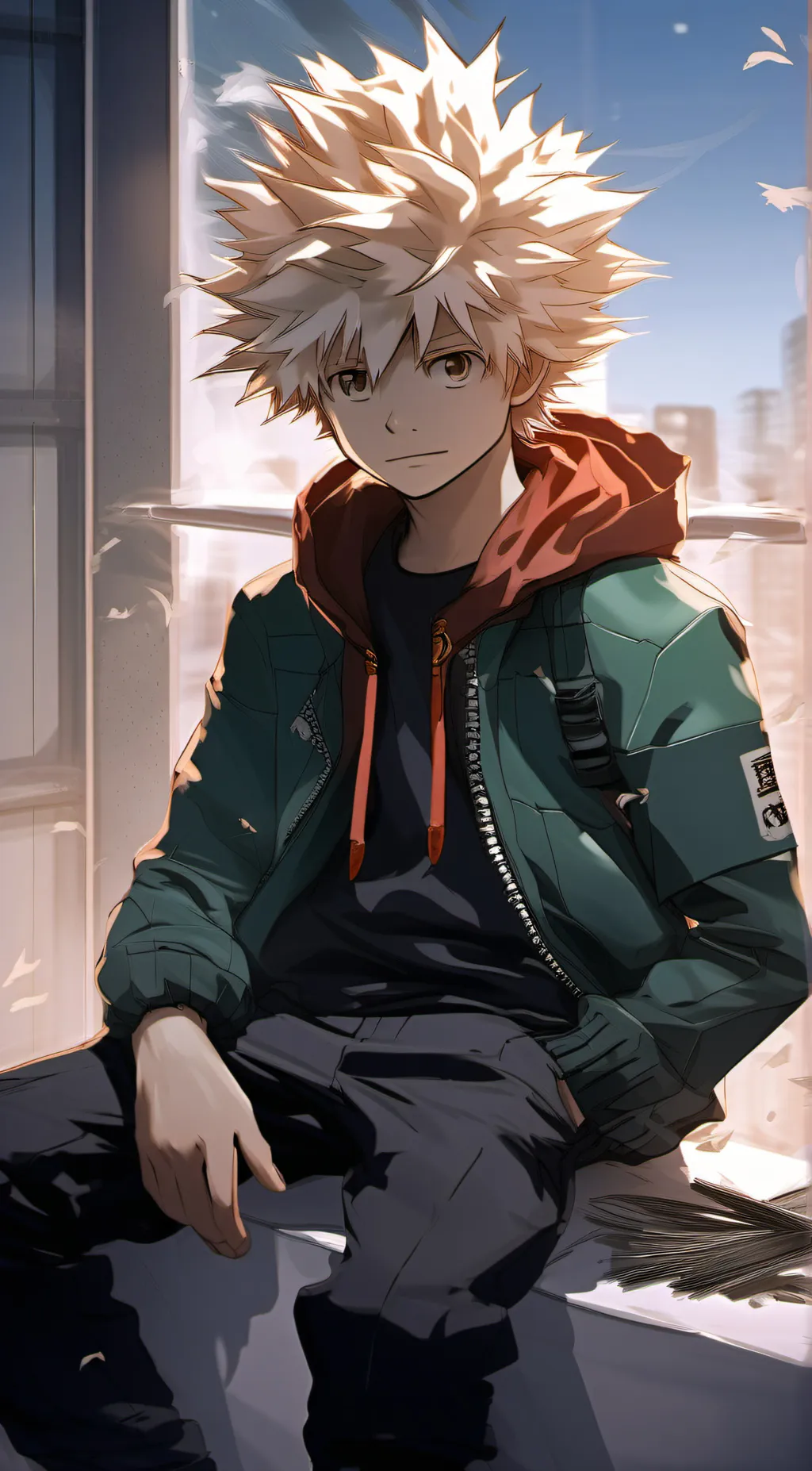ai character: Bakugo background