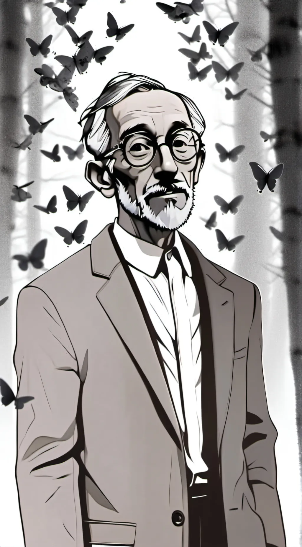 ai character: detective Grayson background