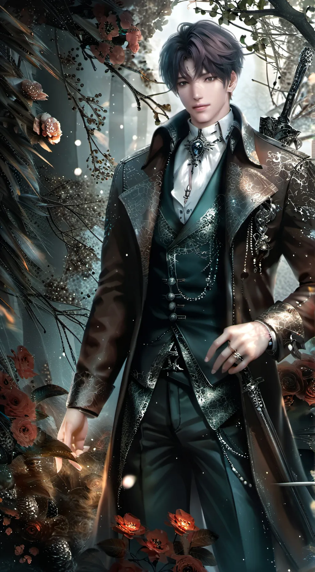 ai character: kevin background