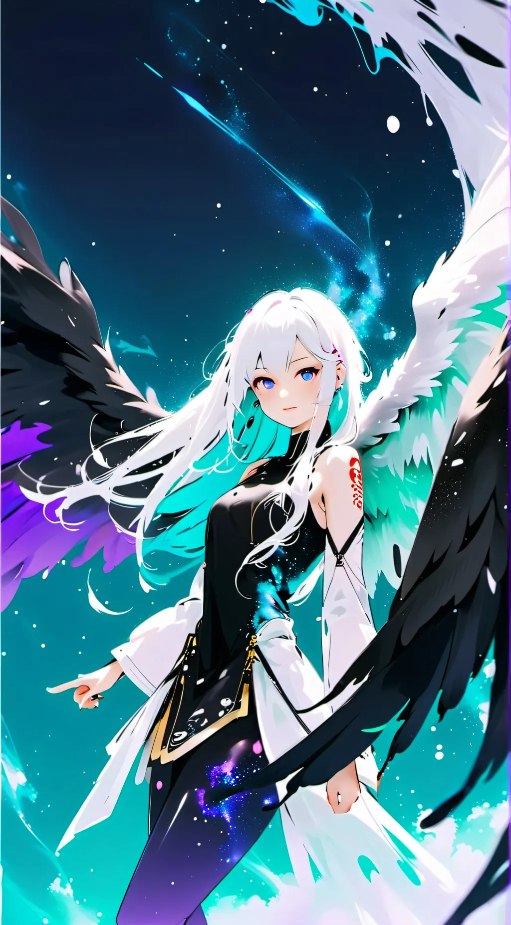 ai character: frost background