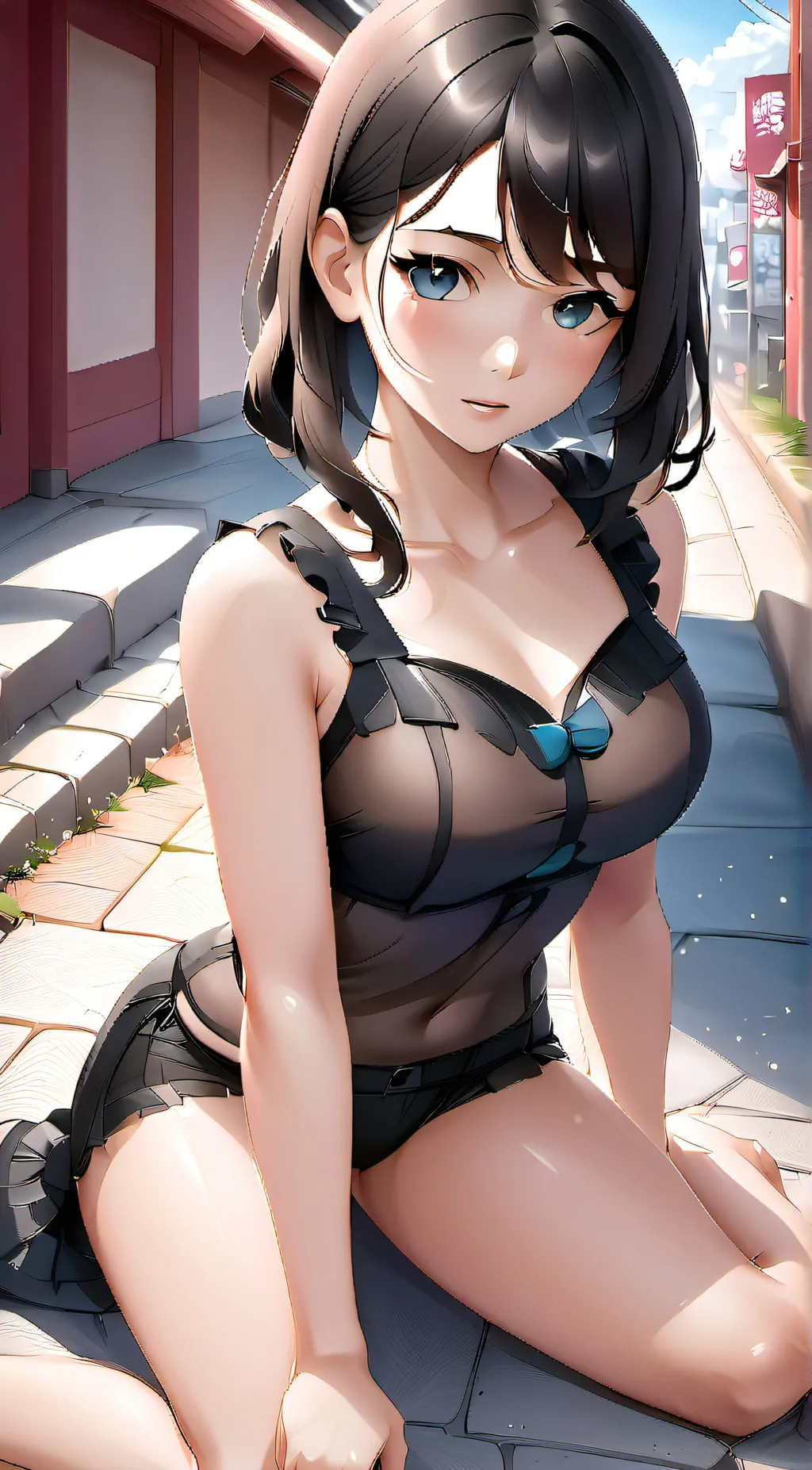 ai character: Rin background